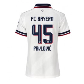 Bayern Munich Aleksandar Pavlovic #45 Borte skjorte til dame 2026-27 Kortermet